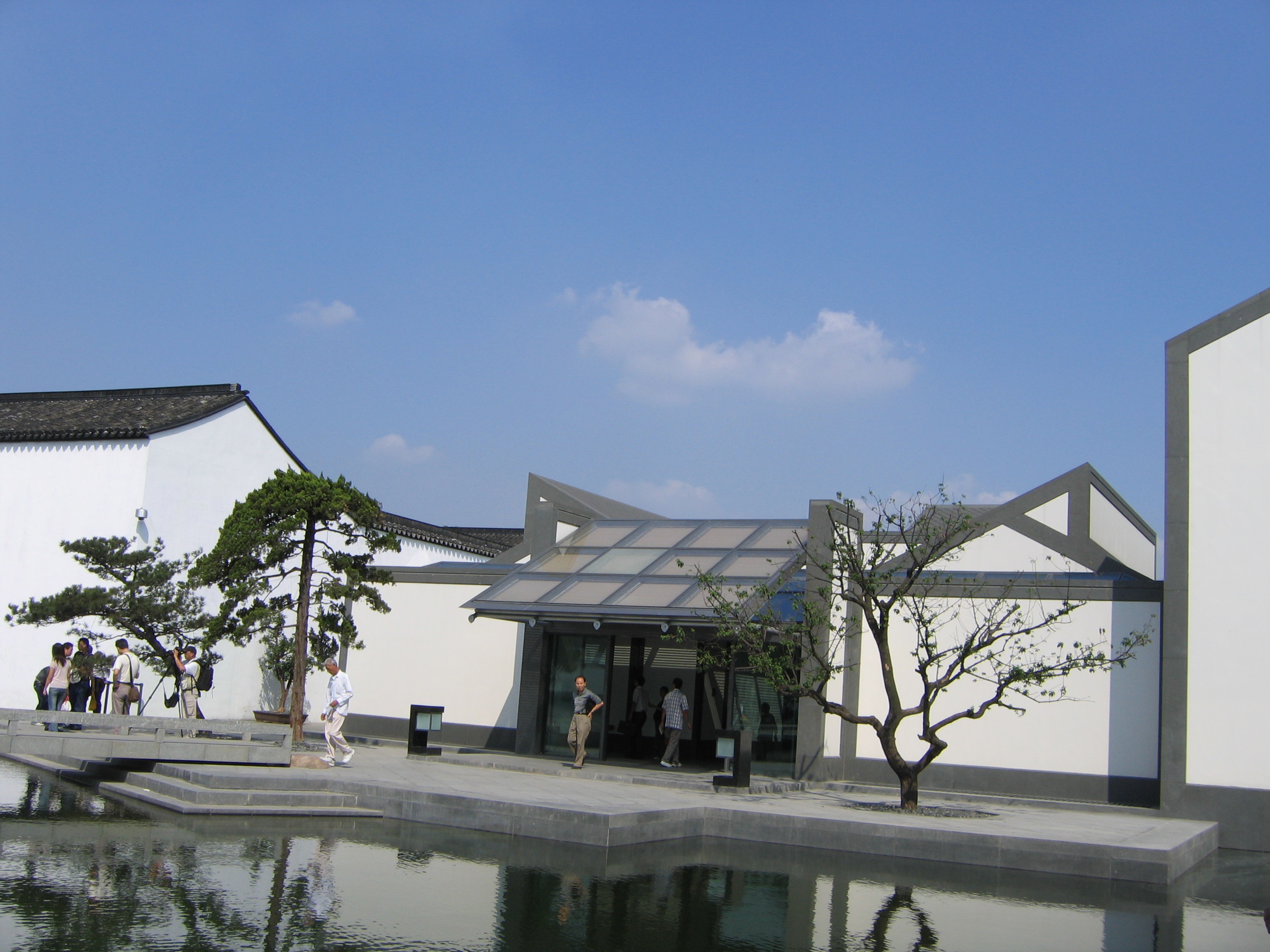 传统仿古中式徽派建筑民俗民居住宅马头墙SU模型CAD图纸大样详图